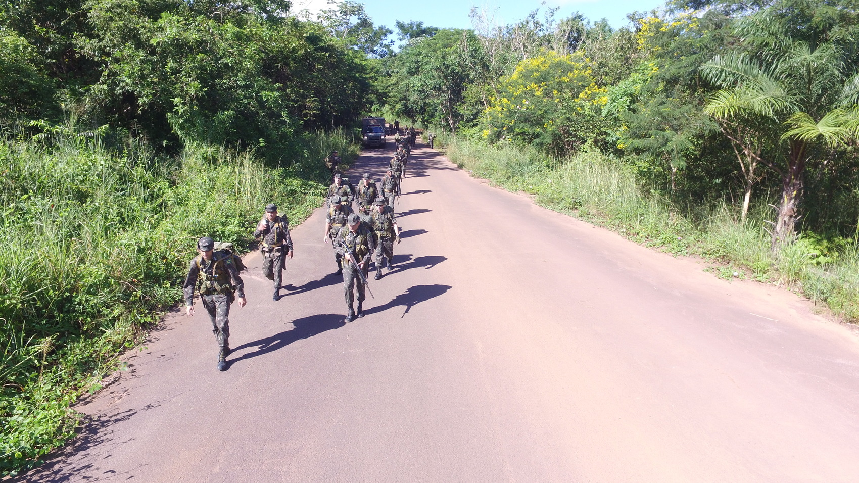23º Esquadrão de Cavalaria de Selva – Marcha através Selva 3 Horas
